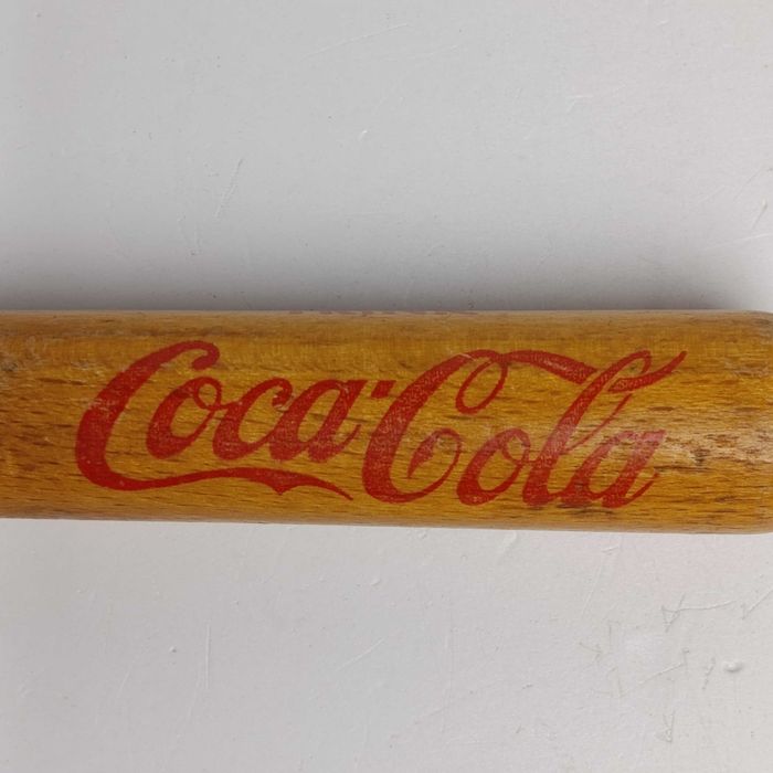 Otwieracz do butelek Coca-Cola | lata 60. | vintage | reklama | drewno | 14 cm