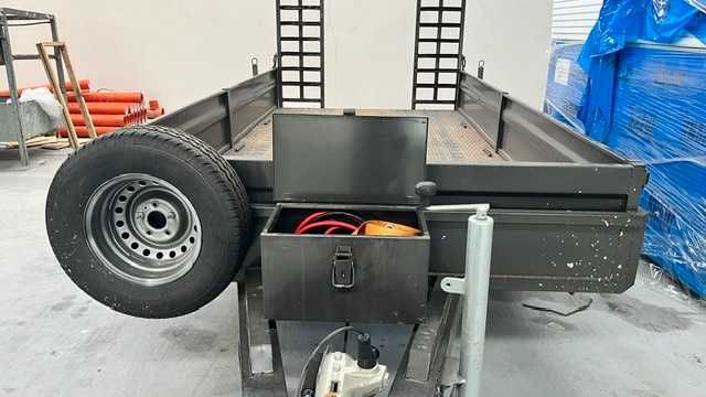 Atrelado porta máquinas de 3.5 ton
