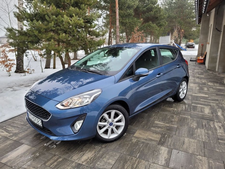Ford Fiesta Duża Nawigacja Tempomat Asystent Pasa Czujniki PDC Klimatyzacja