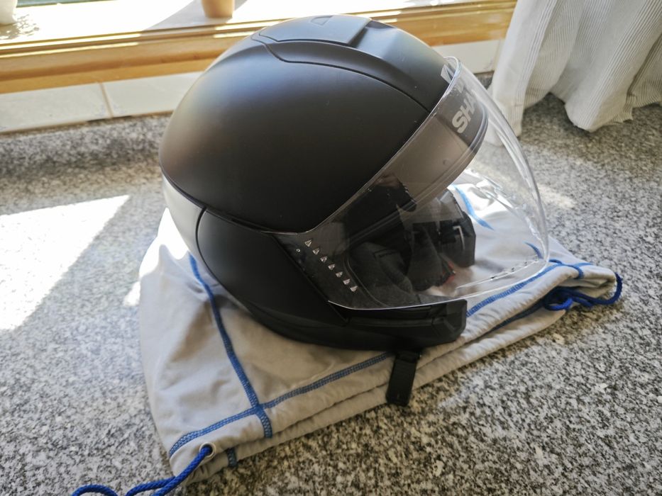 Capacete Shark Citycruiser Blank Preto Mate M