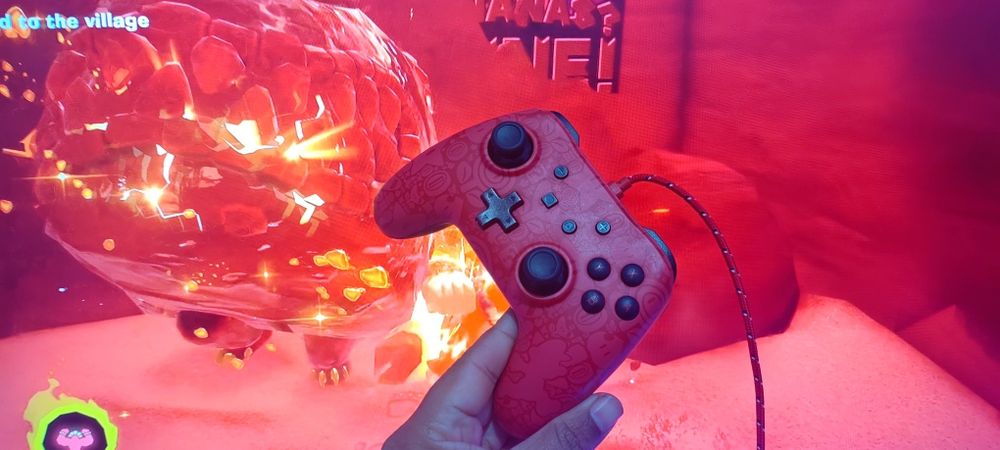 Comando PowerA Wired Controller Plus para Nintendo Switch, edición Super Mario.
Controle Super Mario Edition para Nintendo Switch