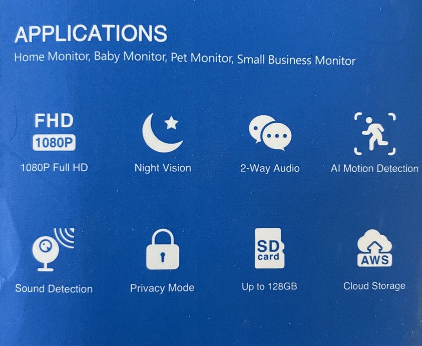 Wewnętrzne kamerki LAXIHUB M1