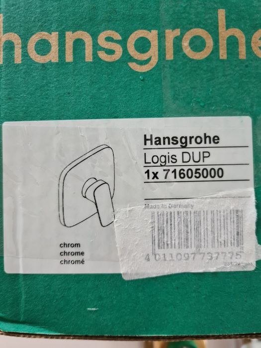 Bateria prysznicowa podtynkowa Hansgrohe Logis chrom
