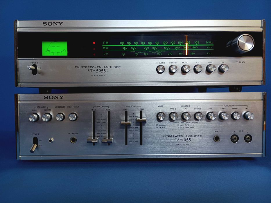 aparelhagem SONY TA-1055  +  ST-5055L  +  SS-310