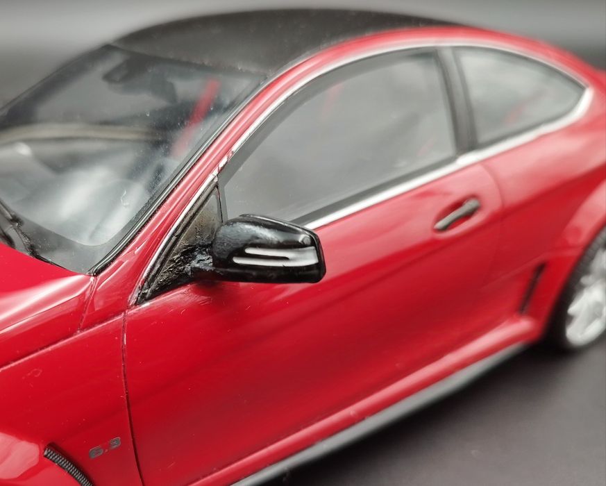 1:18 GT Spirit Mercedes Benz C63 AMG Coupe C204 Red Limited Edition