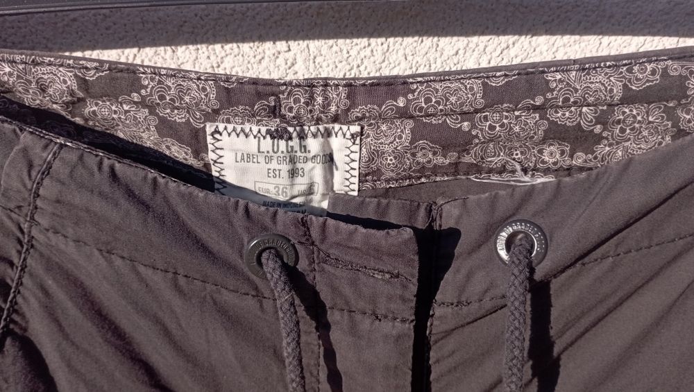 Spodnie grafitowe H&M