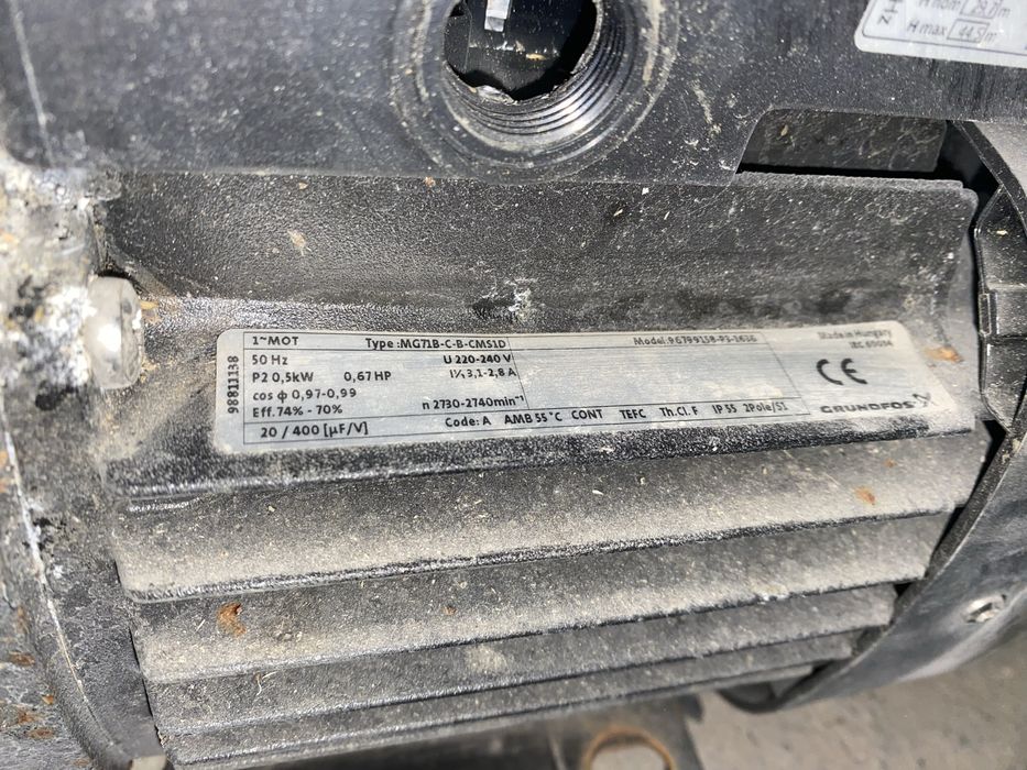 Pompa grundfos zawor danfoss