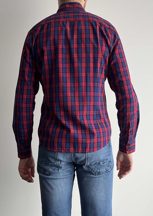 SMOG Koszula Slim Fit w kratę M