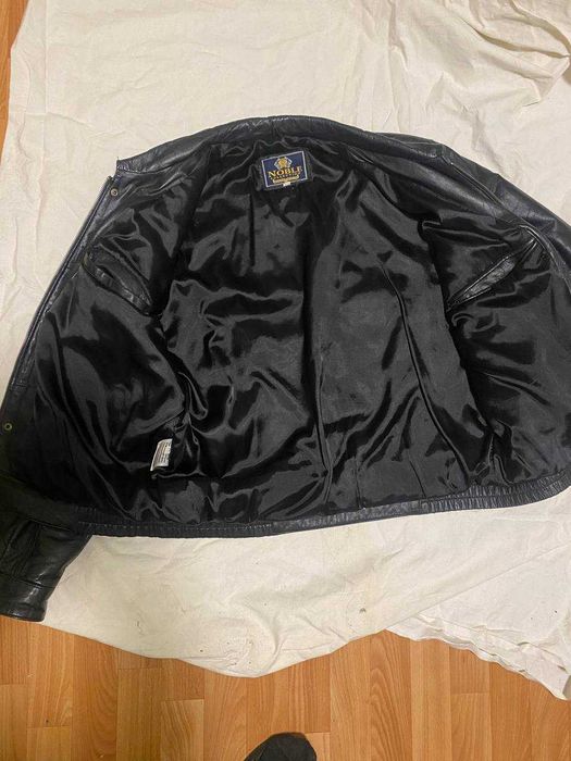 Кожаная куртка Noble отличное состояние, не устаревшая