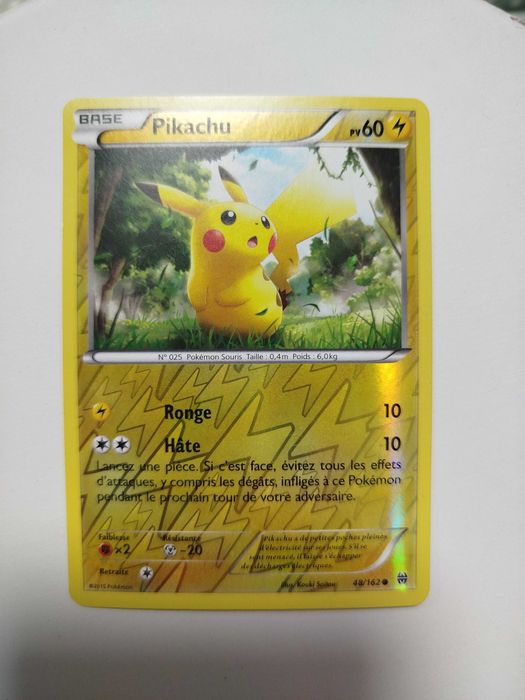 Carta brilhante Pokémon