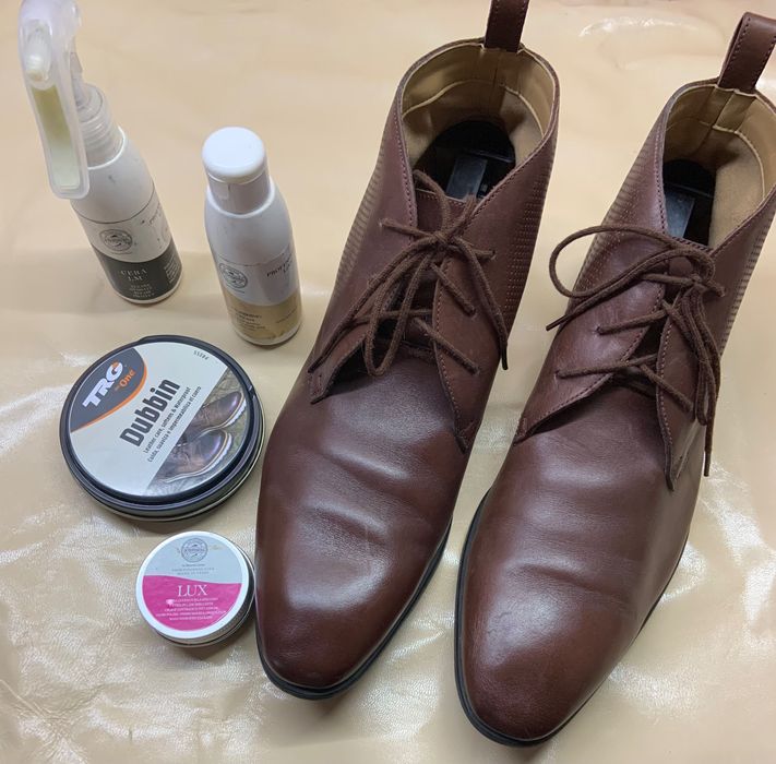 Чоловічі шкіряні черевики нові, 41.5р.