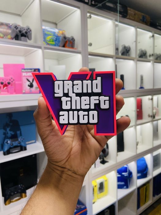 GTA 6 - Placa Decorativa de Mesa