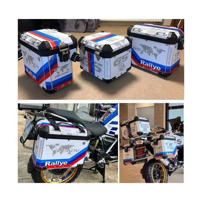 Autocolantes Proteção Malas Alumínio BMW R1200GS R1250GS Adv - PVC