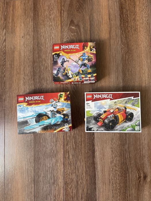 Нові запаковані набори Lego Ninjago