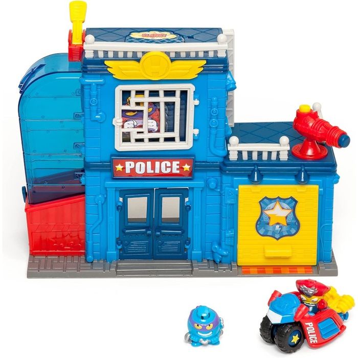 Super Zings Posterunek Policji +2 Figurki + Pojazd