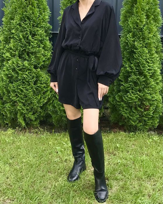 Комбінезон Чорний. Oversize. Fashion Union. Осінь/Весна. M/L розмір