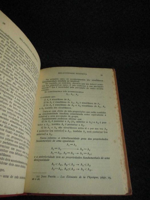 Livro Teoria da Relatividade Restrita Ruy Luís Gomes