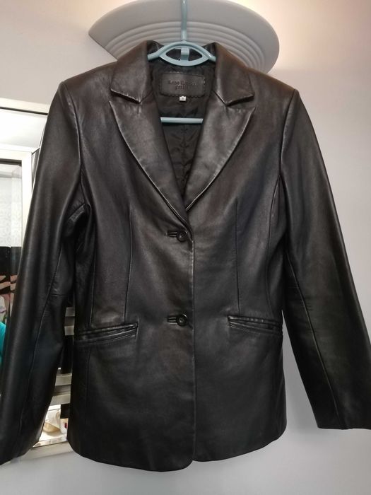 Skórzana marynarka damska