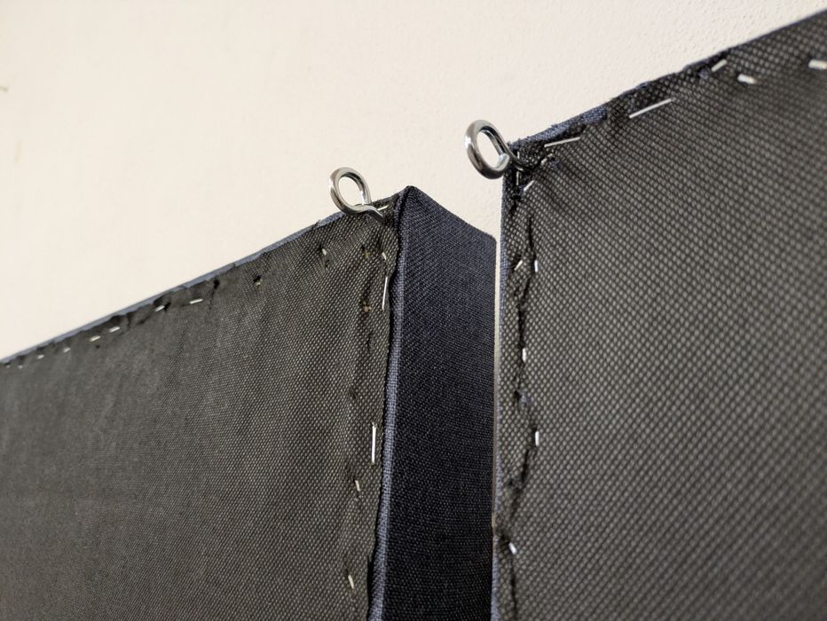 KIT de 13 Painéis p/ tratamento Acústico — Lã de Rocha & MDF (PORTO)