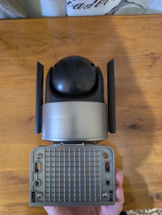 4G Камера відеонагляду Вулична камера V380, сонячна батарея, під сімку