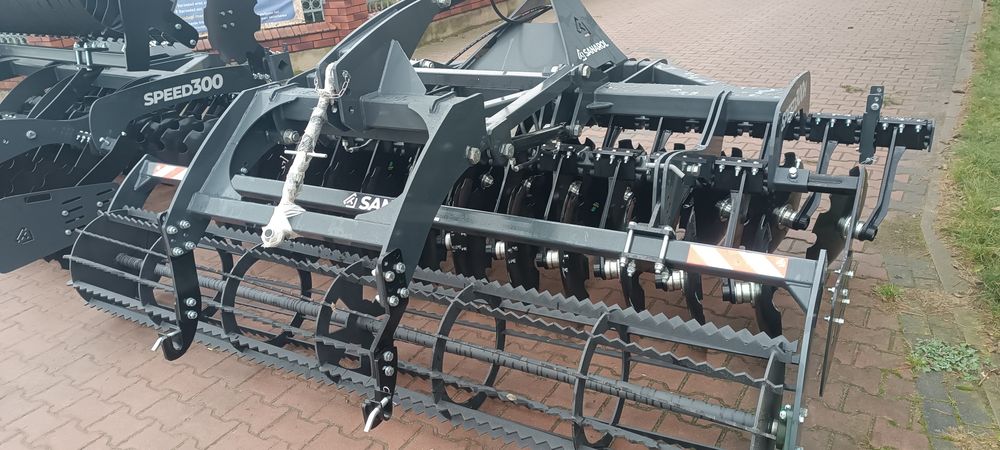 Agregat brona talerzowa Sanarol 2.5 2.7 3 m hydopak daszkowy zamiana