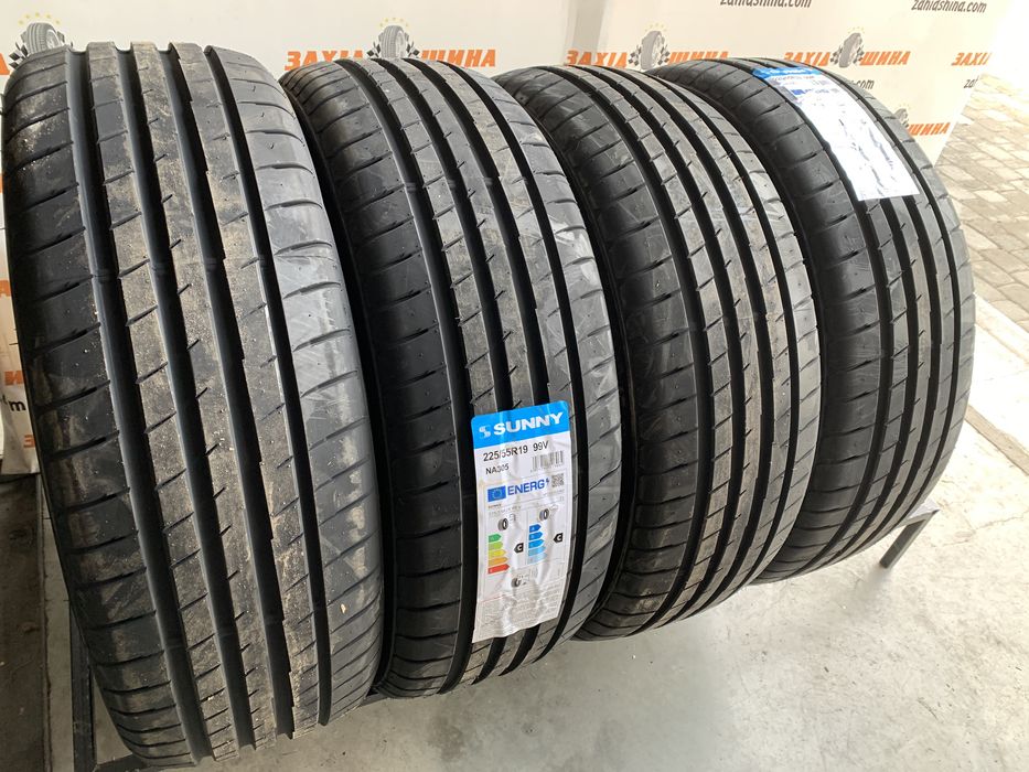 (4шт) нові 225/55R19 Sunny Sport macro NA305 (99V) літні шини