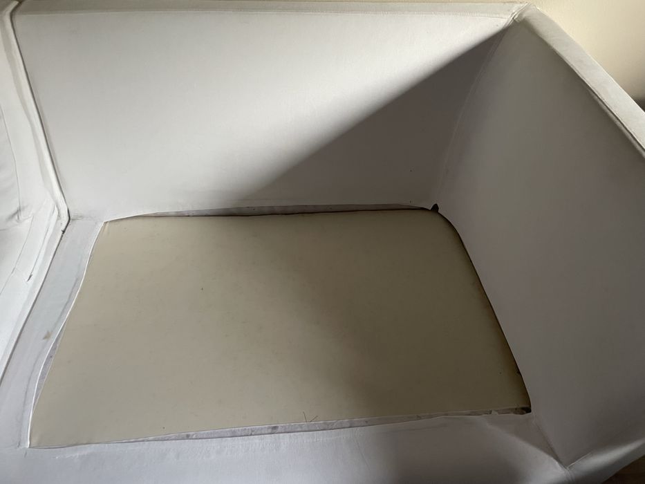 Conjunto Sofa IKEA - Sofá 3 Lugares + Sofá 1.5 Lugar + Assento para Pés