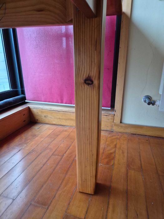 Conjunto Madeira Mesa Extensivel + 4 Cadeiras