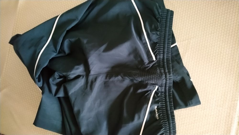 Spodnie Adidas 152 ciemny szary clima cool