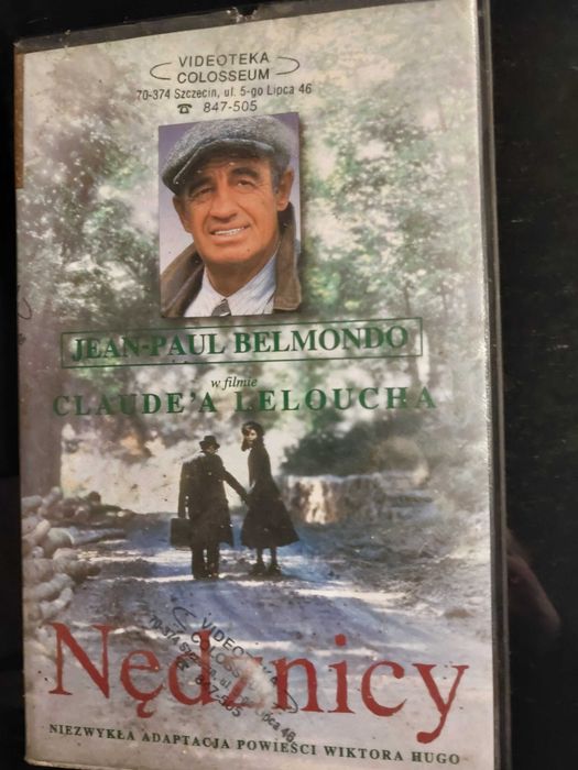 Nędznicy, vhs kaseta