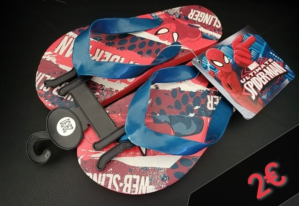 Chinelos "SPIDERMAN" 29/30 (Novos)