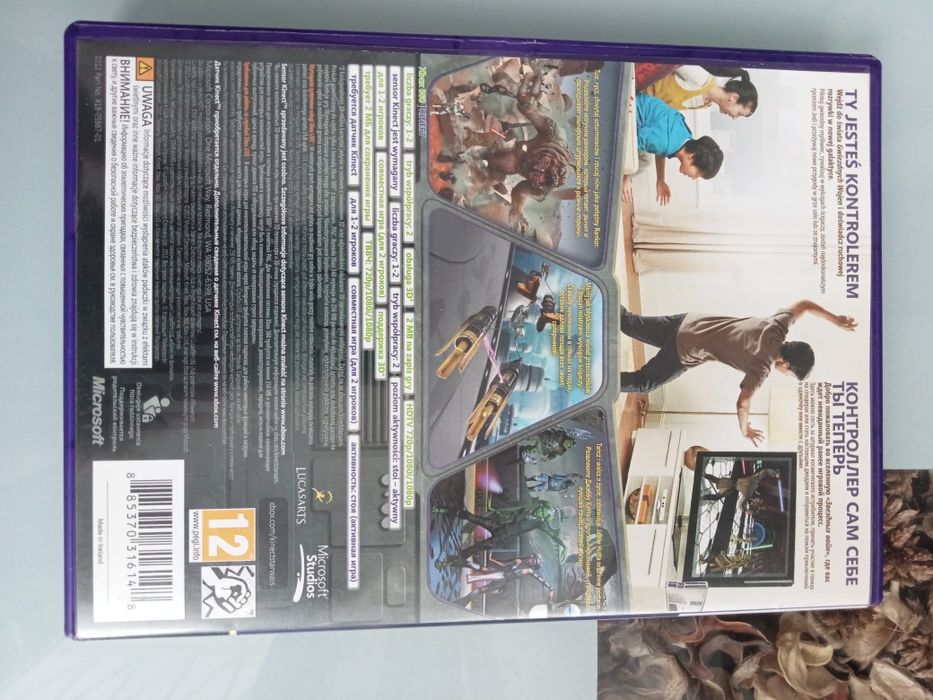 Xbox 360 nowa gra Kinect Star Wars super zabawa polecam na prezent