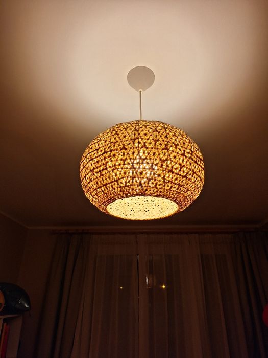 Lampa sufitowa boho