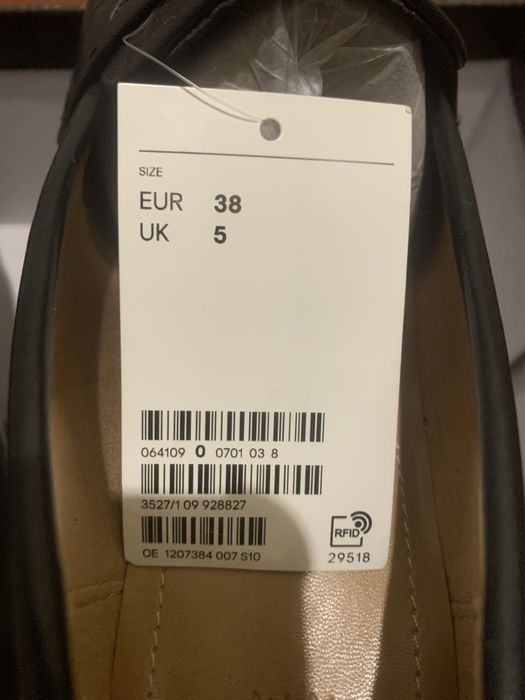 Лоферы H&M, 37 размер