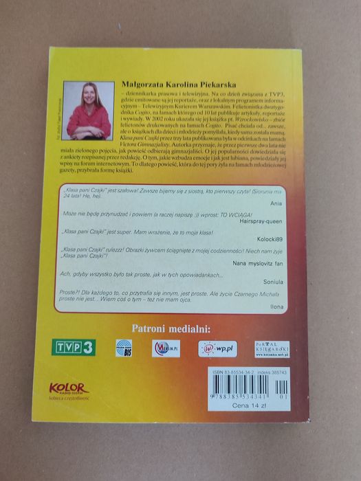 Małgorzata Piekarska - Klasa pani Czajki