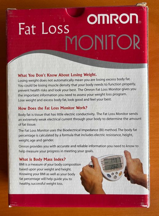 Fat Loss Monitor / Monitor de Perda de Gordura - €35 com portes de correio incluídos