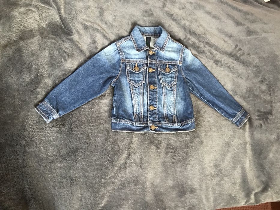Джинсова куртка Benetton jeans для дівчинки 2-4р. 100 см
