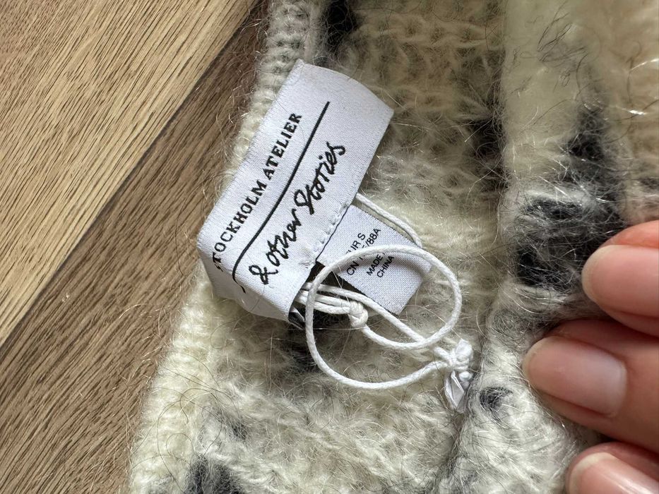 sweter & Other Stories moher wełna świetny skład