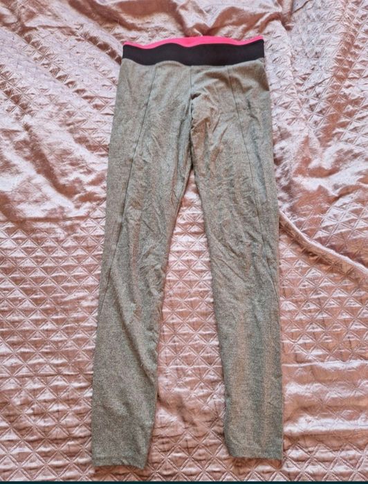 Legginsy sportowe getry Domyos
