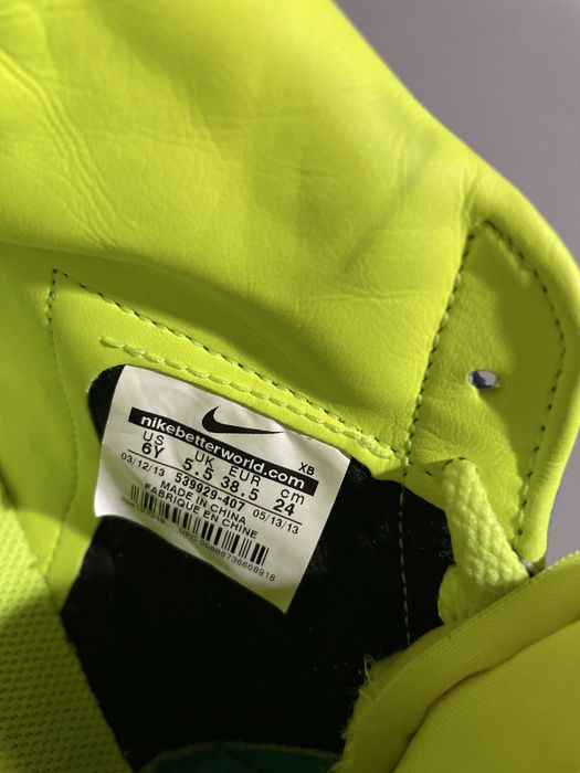 Nike Blazer mid 77 trampki neon + niebieski r. 38 sneakers