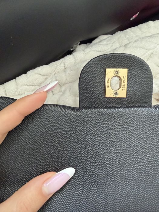 Chanel torebka czarna