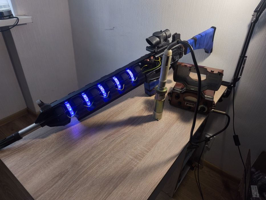 Повністю робочий макет гаус пушки