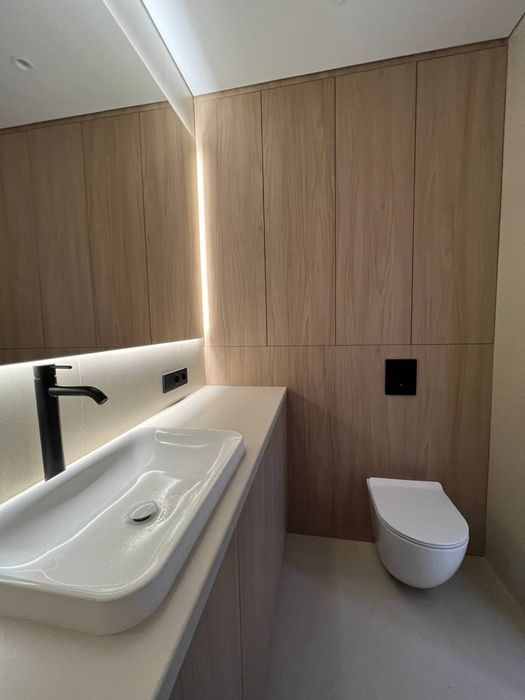 Двокімнатна CREAMY apartment у ЖК Нові метри