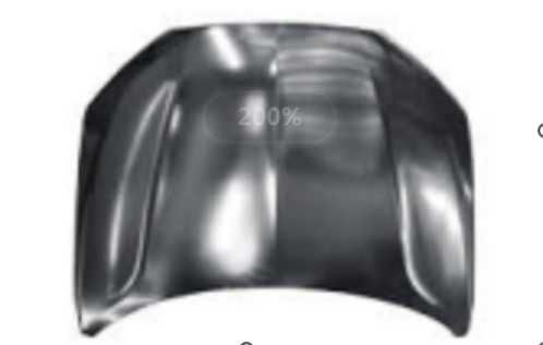 LINCOLN MKZ Капот алюминий 2017-20 HP5Z16612A