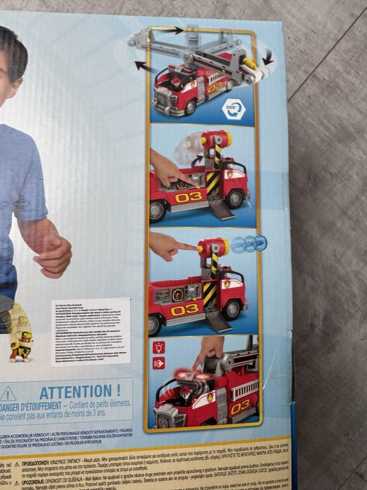 Psi Patrol ogromny Wóz Strażacki Marshall