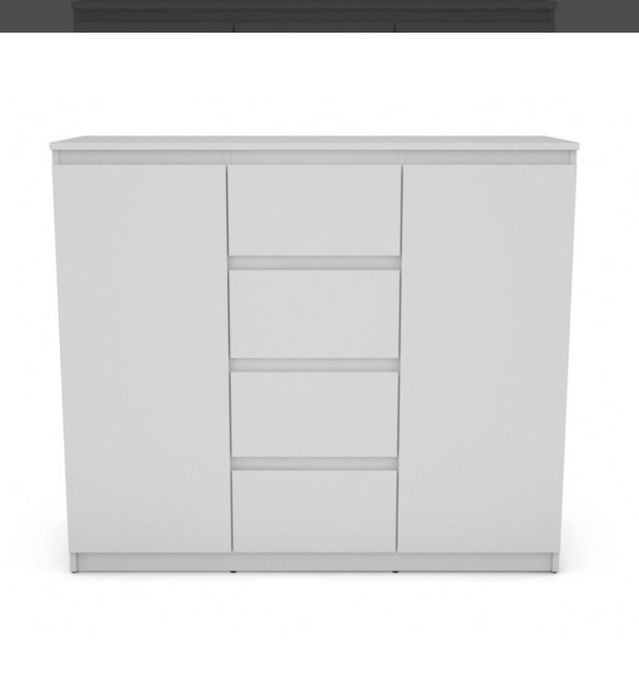 Aparador com 2 portas e 4 gavetas