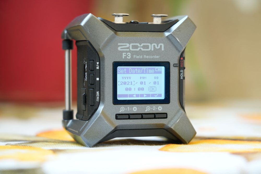 Zoom F3 rekorder 32 bit
