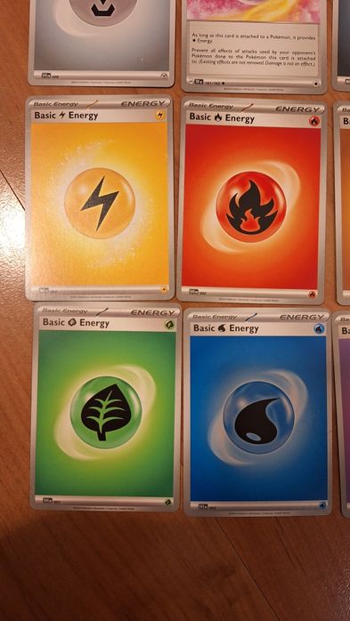 Karty Pokemon Energy - 10 szt. Oryginalne