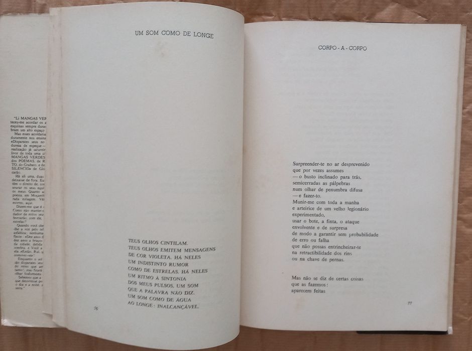 Rui Knopfli- Mangas Verdes com Sal [poesia]