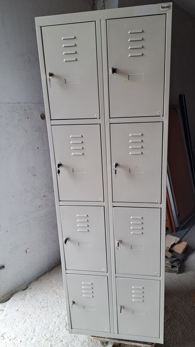 Szafa metalową socjalna 8 skrytkowa MALOW